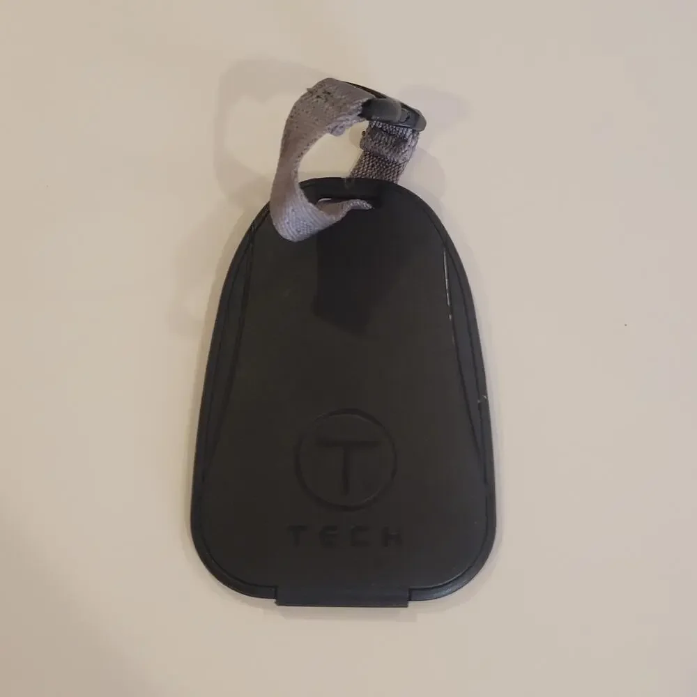 Tumi Tech Black Luggage Tag 3.5x2.25